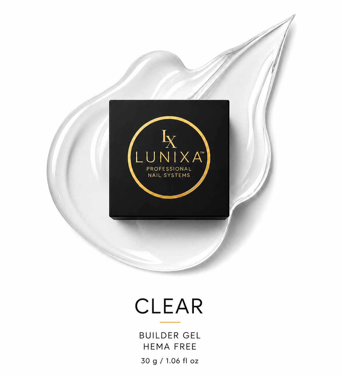 Gel constructor transparente LUNIXA | SIN HEMA | 30g