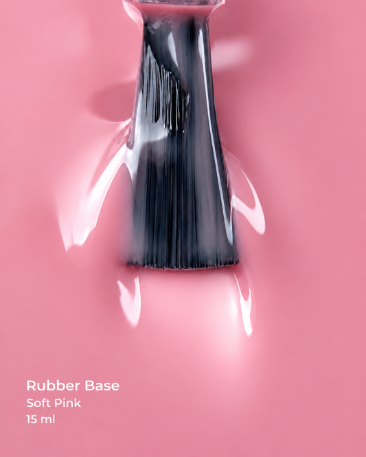 LUNIXA Rubber Base – Soft Pink | HEMA FREE | 15ml