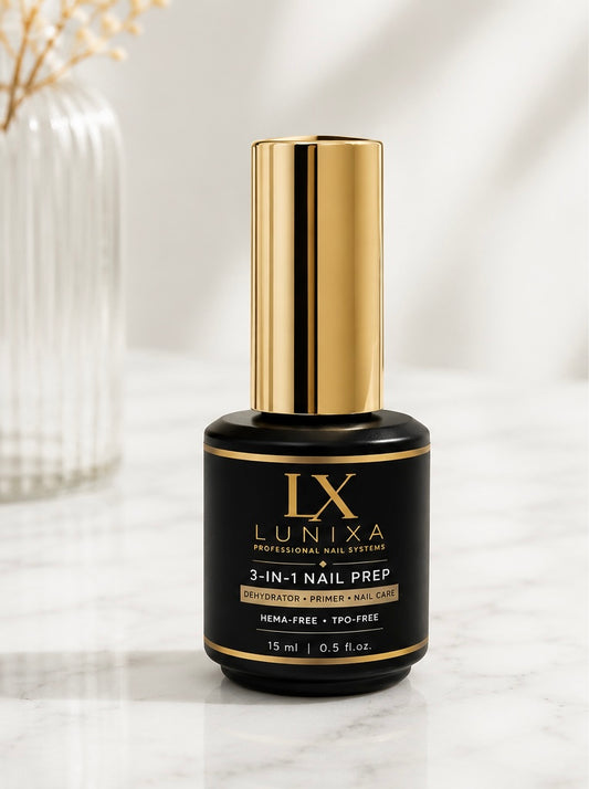 LUNIXA Foundation Prep™
Preparador de uñas 3 en 1