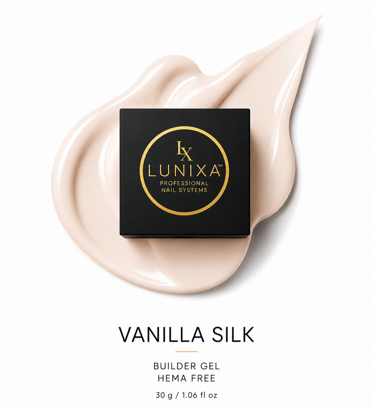 LUNIXA Vanilla Silk Builder Gel | HEMA FREE | 30g