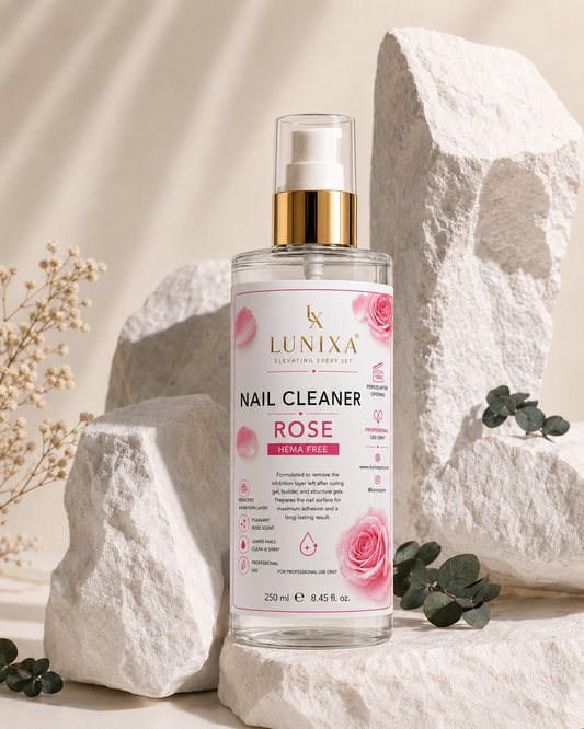 Limpiador de uñas LUNIXA – Rosa | 250 ml