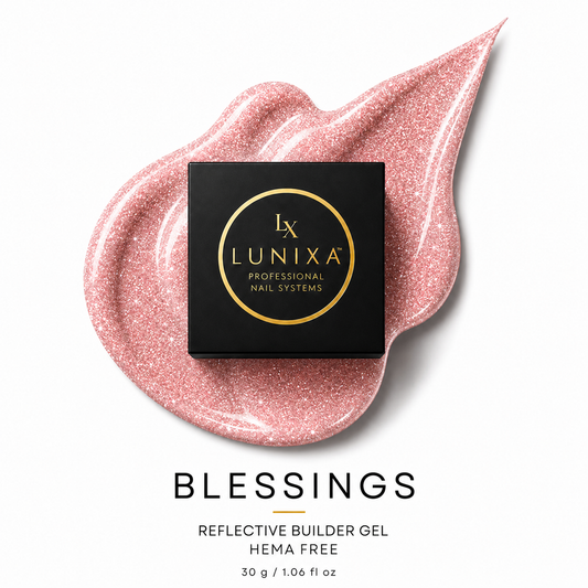 Lunixa Reflective Builder Gel – Blessings | 30 g